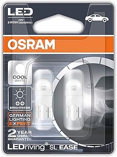 LED T10 2825DW-02B Parking Lamp (12V, 1W) for All Models (White)