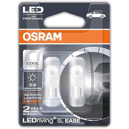 Osram LED T10 Parking Lamp 12V, 1W