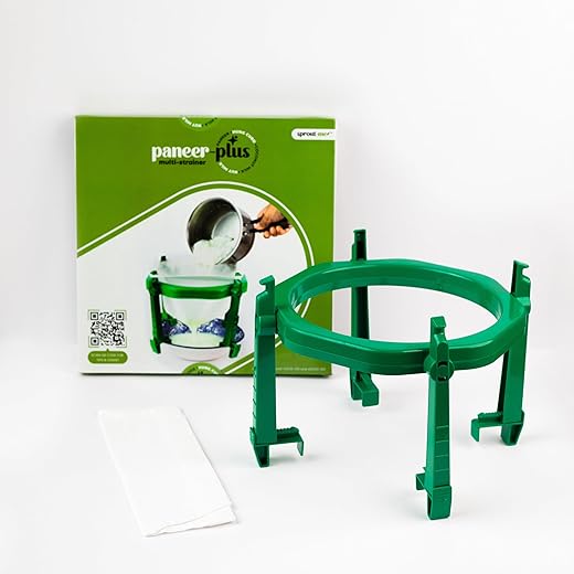 Sprout-me Yogurt & Curd Maker Strainer Green 20x15x20 cm