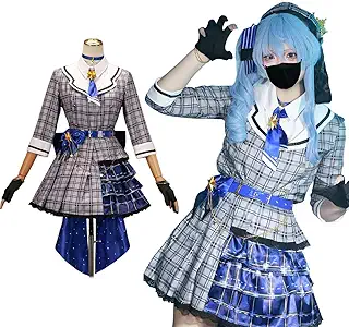 [Boffcos] 星街すいせい コスチュームセット VTuber バーチャルYouTuber コスプレ衣装 日常服 ステージ服 ハロウィン クリスマス 祭り 文化祭 学園祭 ウィッグ追加可能