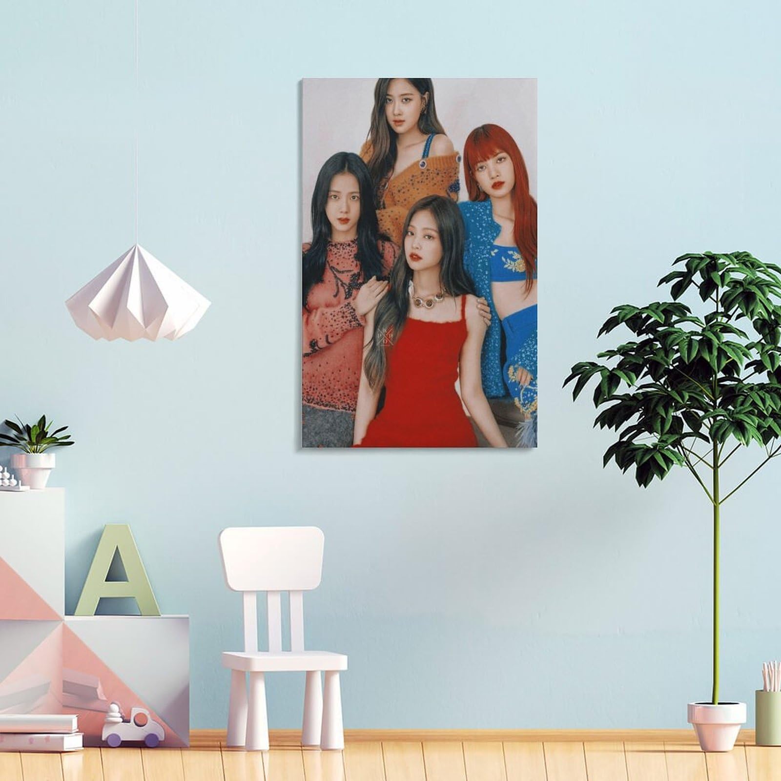 Amazon.co.jp: BLACKPINK Jennie Lisa Jisoo Rose アートパネル