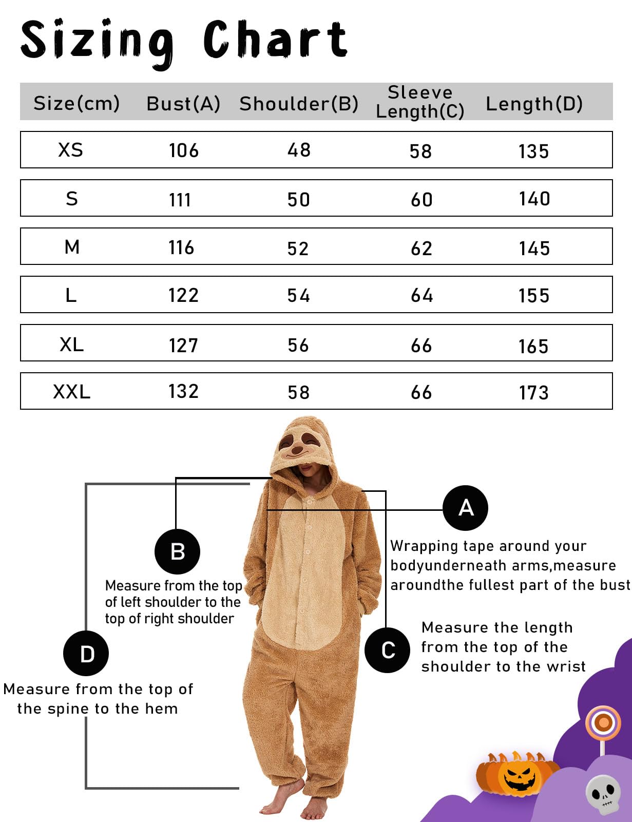 Xinlong Panda Pigiama Intero Inverno Animali Costume Cosplay Halloween Carnevale Donna Adulto Party Jumpsuit Pajama Camicie da Notte Monopezzo Unisex