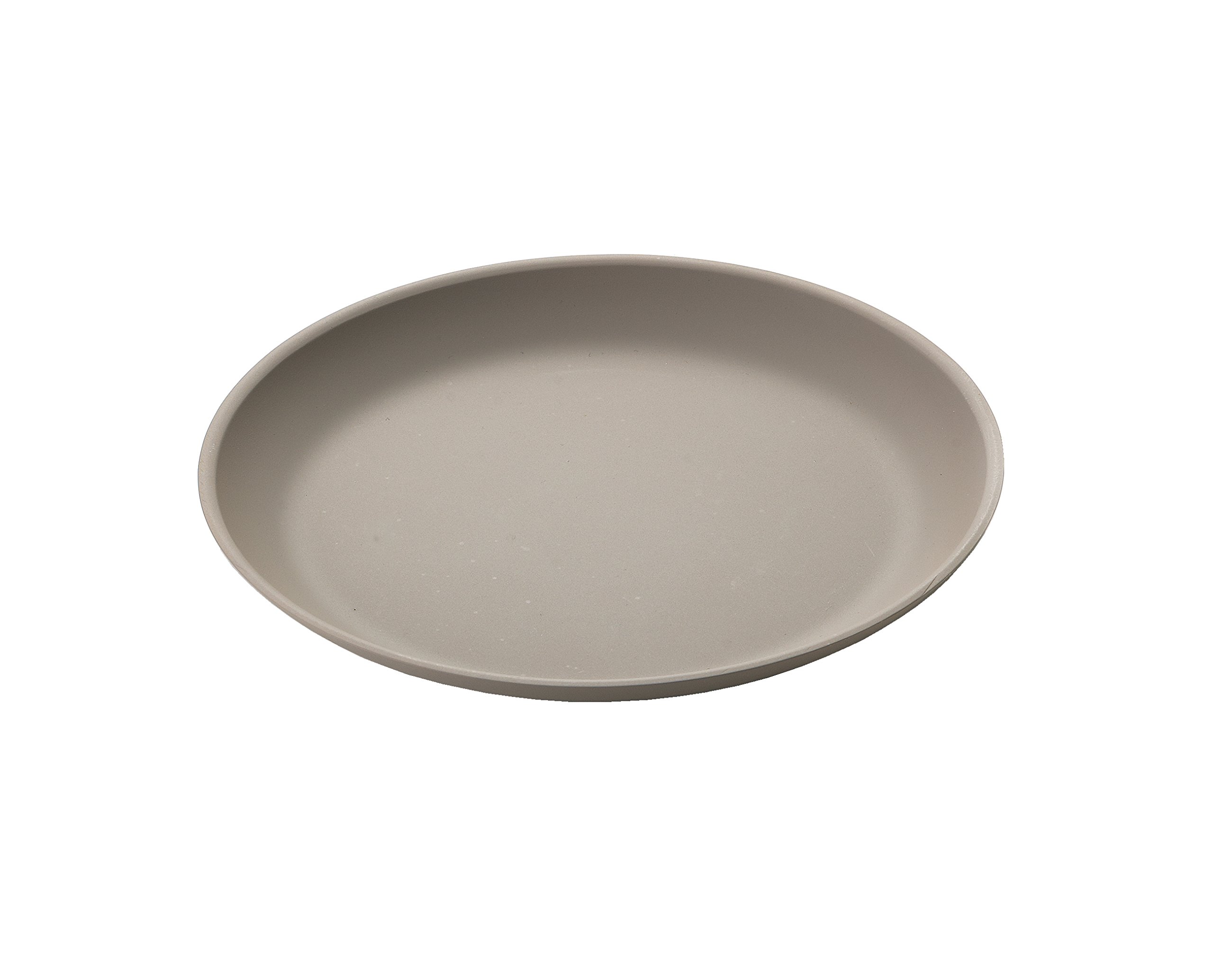 Guzzini My Fusion Melamine Fruit Plate, 8-Inches, Taupe