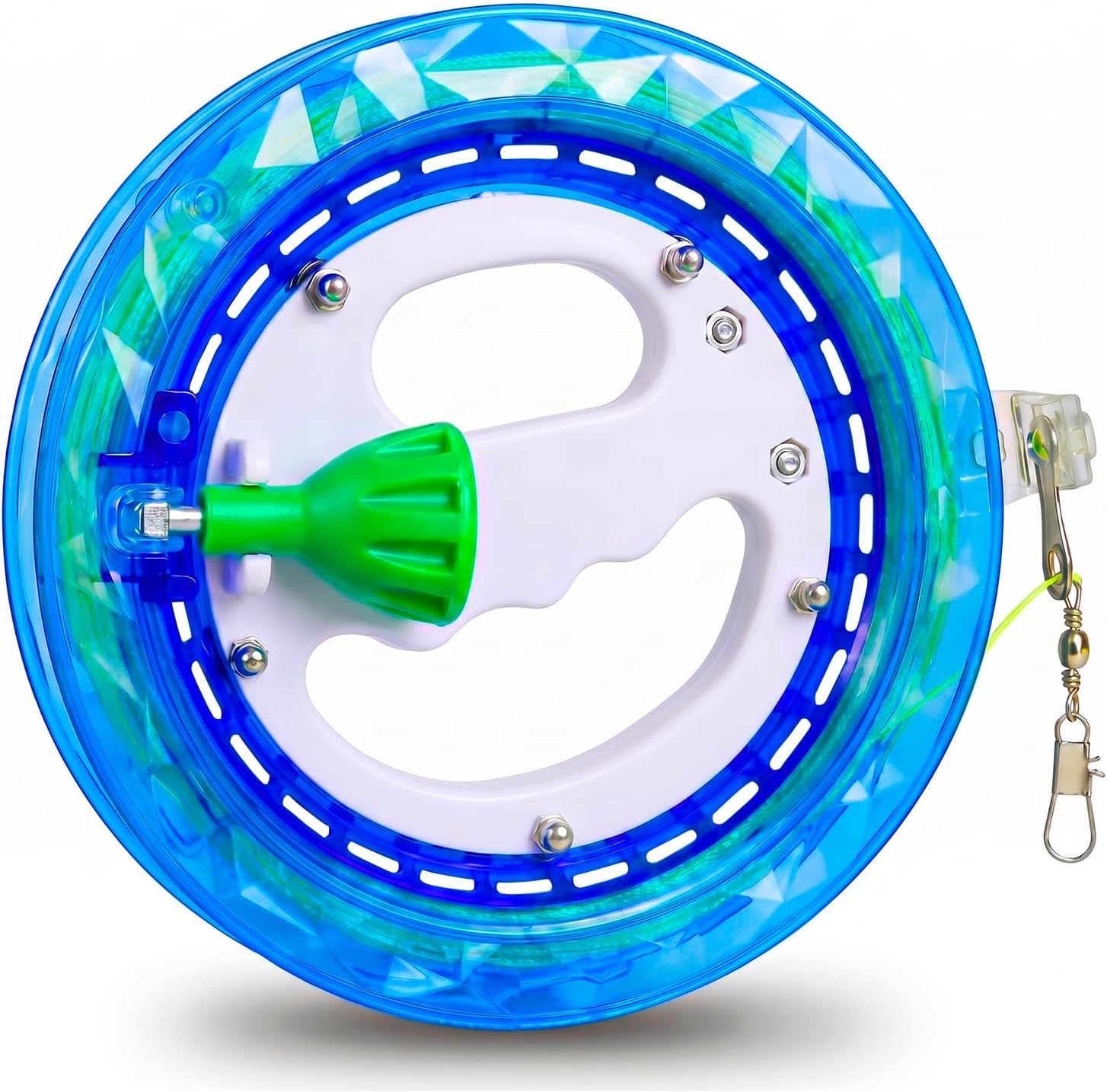 Kite String Spool, Kite String with Reel Lock 1000FT Line for Kite-Blue