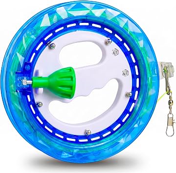 Kite String Spool, Kite String with Reel Lock 1000FT Line for Kite-Blue
