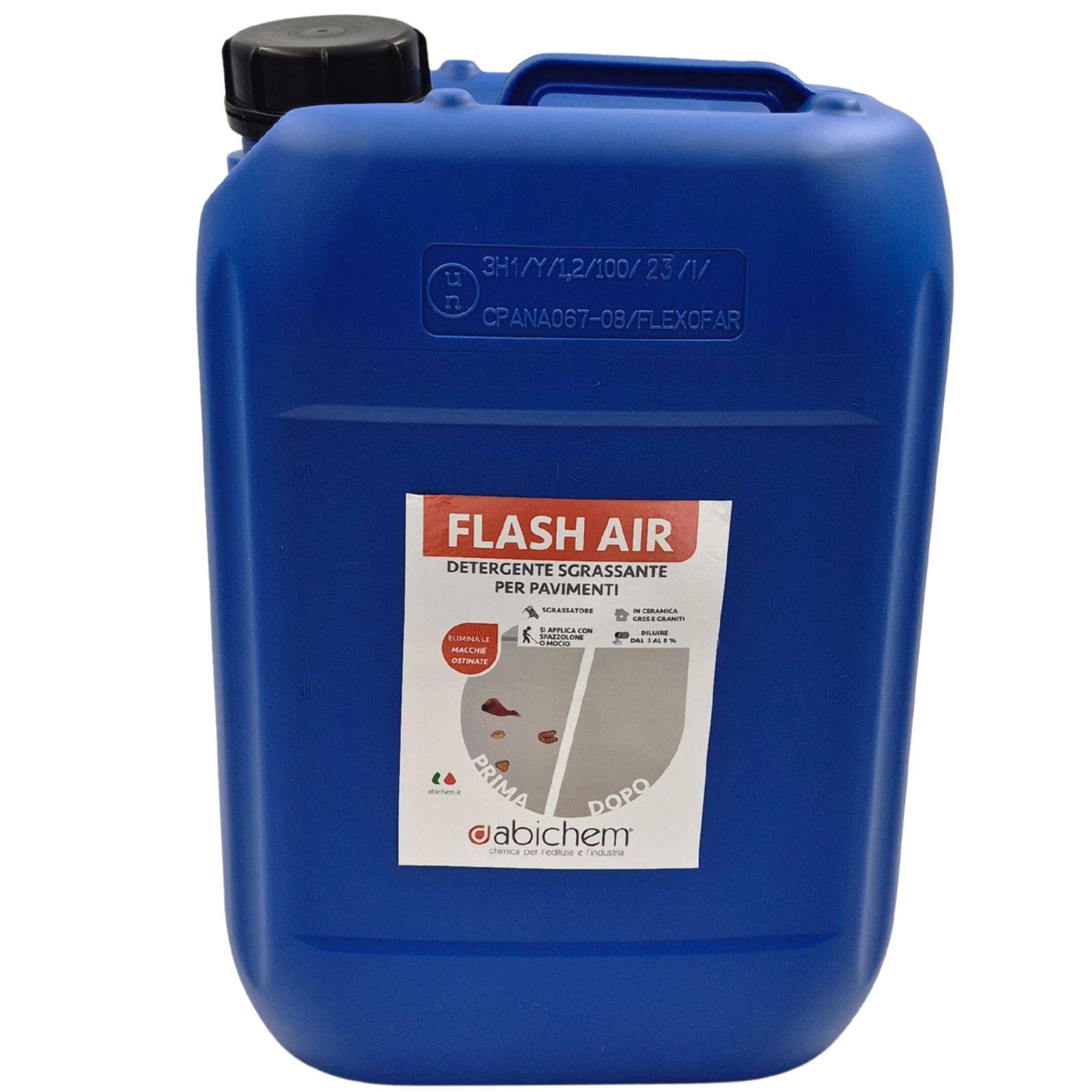 Abichem FLASH AIR – Detergente Sgrassante Concentrato per Pavimenti