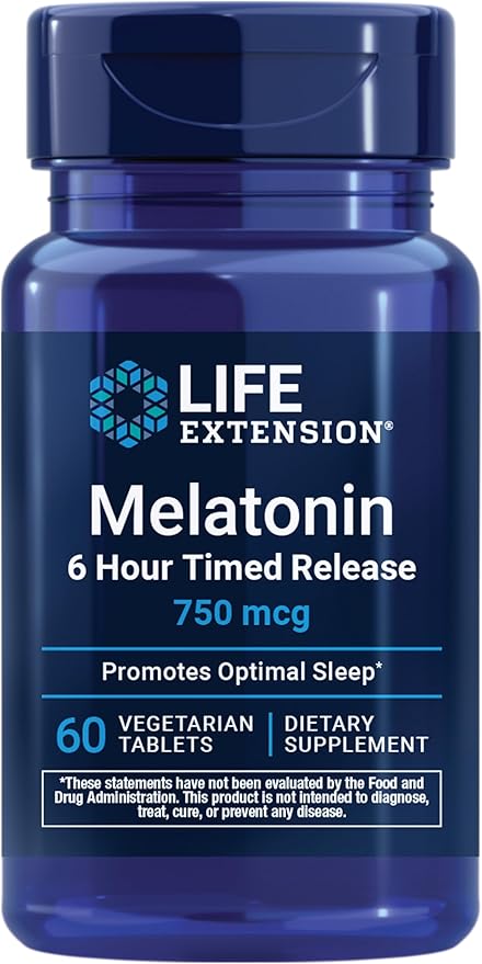 Life Extension Melatonin 300 mcg, 100 sublingual lozenges
