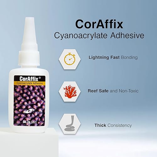Miniatura 2 de Two Little Fishies ATLCF2 Coraffix - Adhesivo de cianoacrilato, 2 onzas