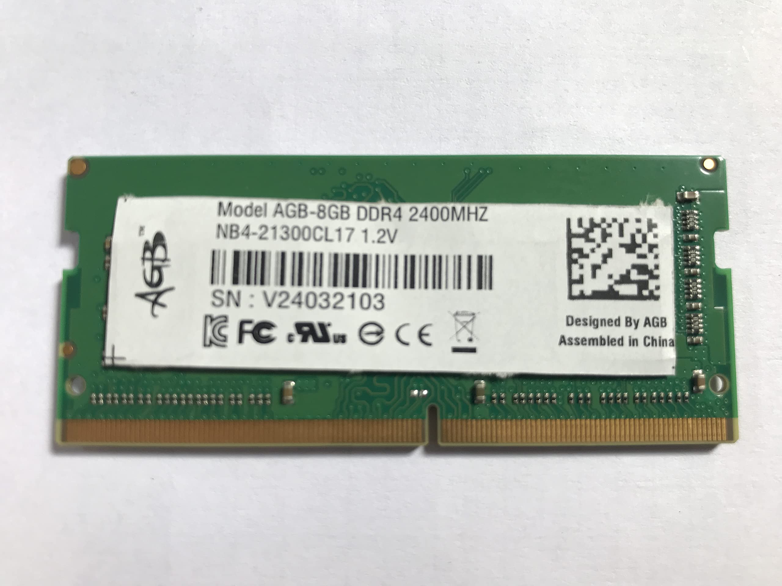 Amazon.in: Buy AGB 8GB 2400MHZ 260-Pin DDR4 Laptop Memory (RAM