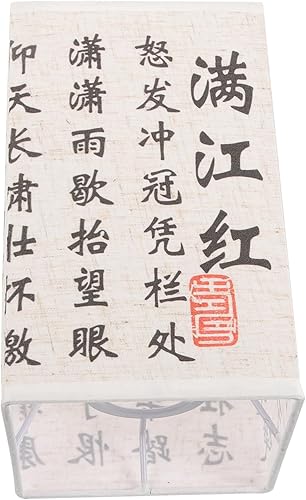 DOITOOL Pantalla redonda lámpara de esquina lámpara de pared redonda pantalla colgante cubierta de luz cuadrada para lámparas de mesa, lámpara de