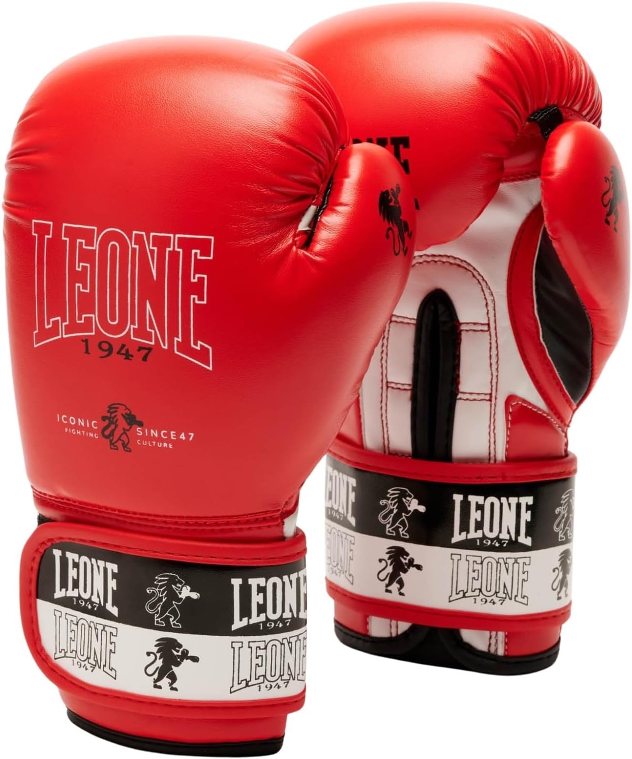 【ラストワン！爆下げ！】LEONE 1947 ボクシング グローブ ユニセックス [ ICONIC Jr ] 合皮アウター PUパッド 面ファスナー留が激安特価！
