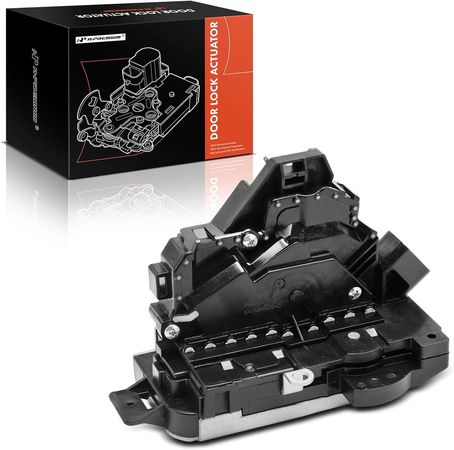 A-Premium Rear Right Passenger Side Door Lock Actuator Compatible with Ford Focus 2004-2007, Focus 2002