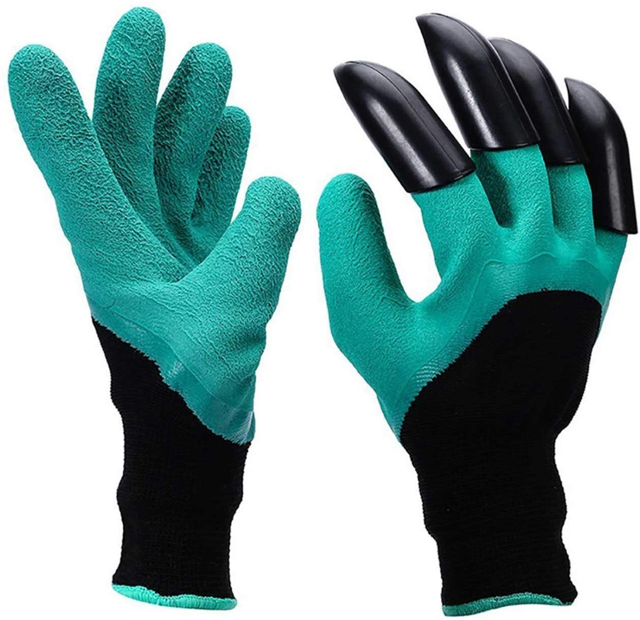 Garden craft Garden Gloves for Men & Women - Breathable, Cut-Proof, & Machine Washable - Heavy Duty Hand Gloves for Home Gardening in Blue & Black - Reusable-picture-12