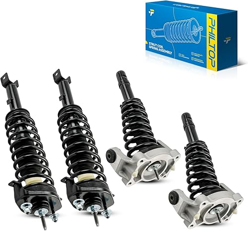 Vista 47 de PHILTOP Conjunto de puntales delanteros para 2003-2023 4Runner 2007-2014 FJ Cruiser 2005-2015 Tacoma, 171371L/171371R Conjunto completo