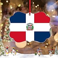 Vista 7 de Adorno de bandera de Costa Rica para decoración del árbol de Navidad, recuerdo de la ciudad de Costa Rica, adornos de Navidad personalizados 2022