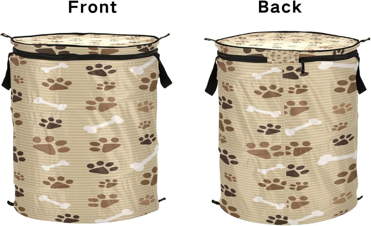 cubbies canvas collapsable durable fabric storage baskets bins for ...