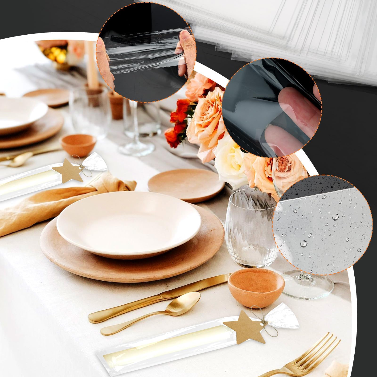 280 Pezzi Sacchetti Autoadesivi E Etichette Per Candele - Confezione Regali E Aromaterapia - Foto 11