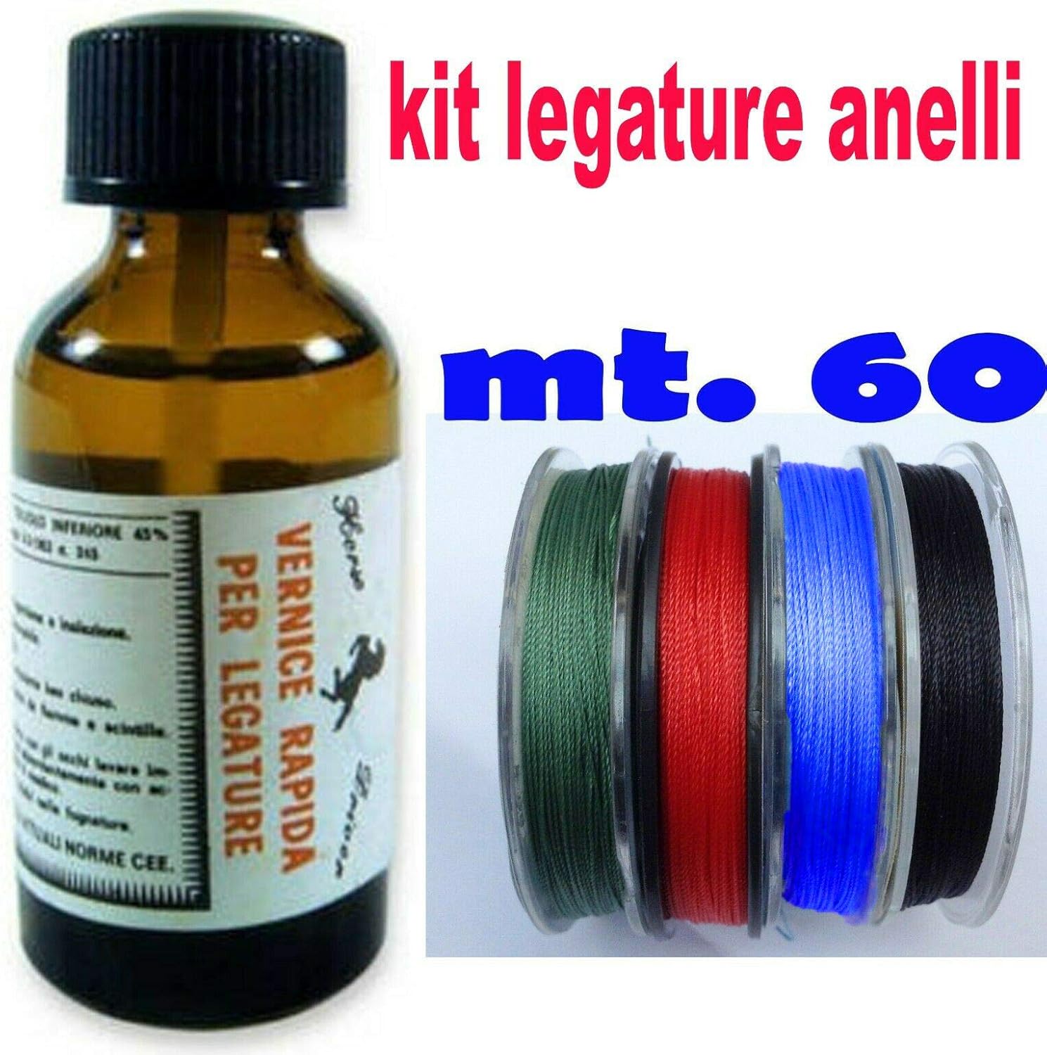 kit legatura a mosca per trote