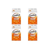 Vista 16 de Goldfish Galletas saladas con sabor extra a queso cheddar Flavor Blasted, caja de 27.3 oz