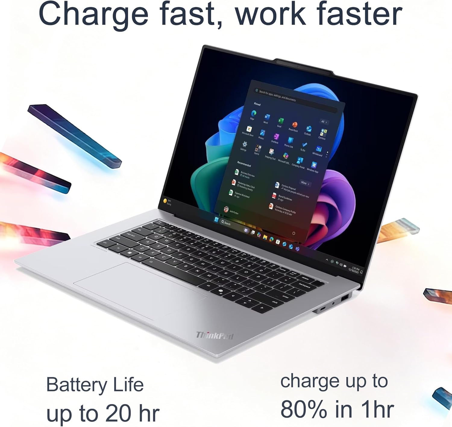 Lenovo ThinkPad X9 15 Aura Edition Business AI Laptop (15.3" 2.8K OLED Touchscreen, Intel Core Ultra 7 258V, 32GB DDR5, 1TB SSD) Copilot+ PC, Ultrathin, Backlit, Win 11 Pro, White (Next Gen X1 carbon)