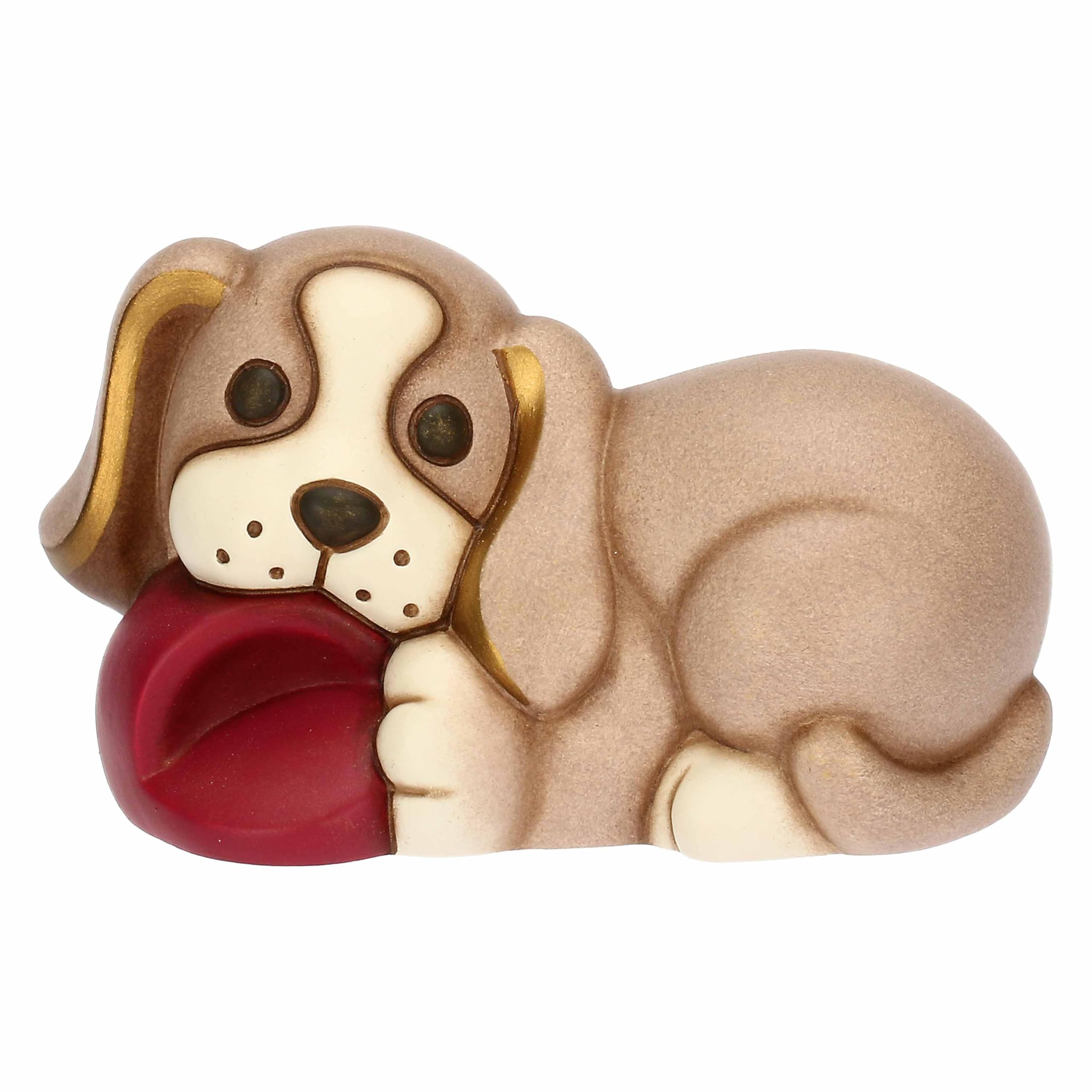 THUN Dog Todo with Slipper, Medium, Ceramic, Collection Other New 2025, 10.5 x 5.8 x 5.5 cm
