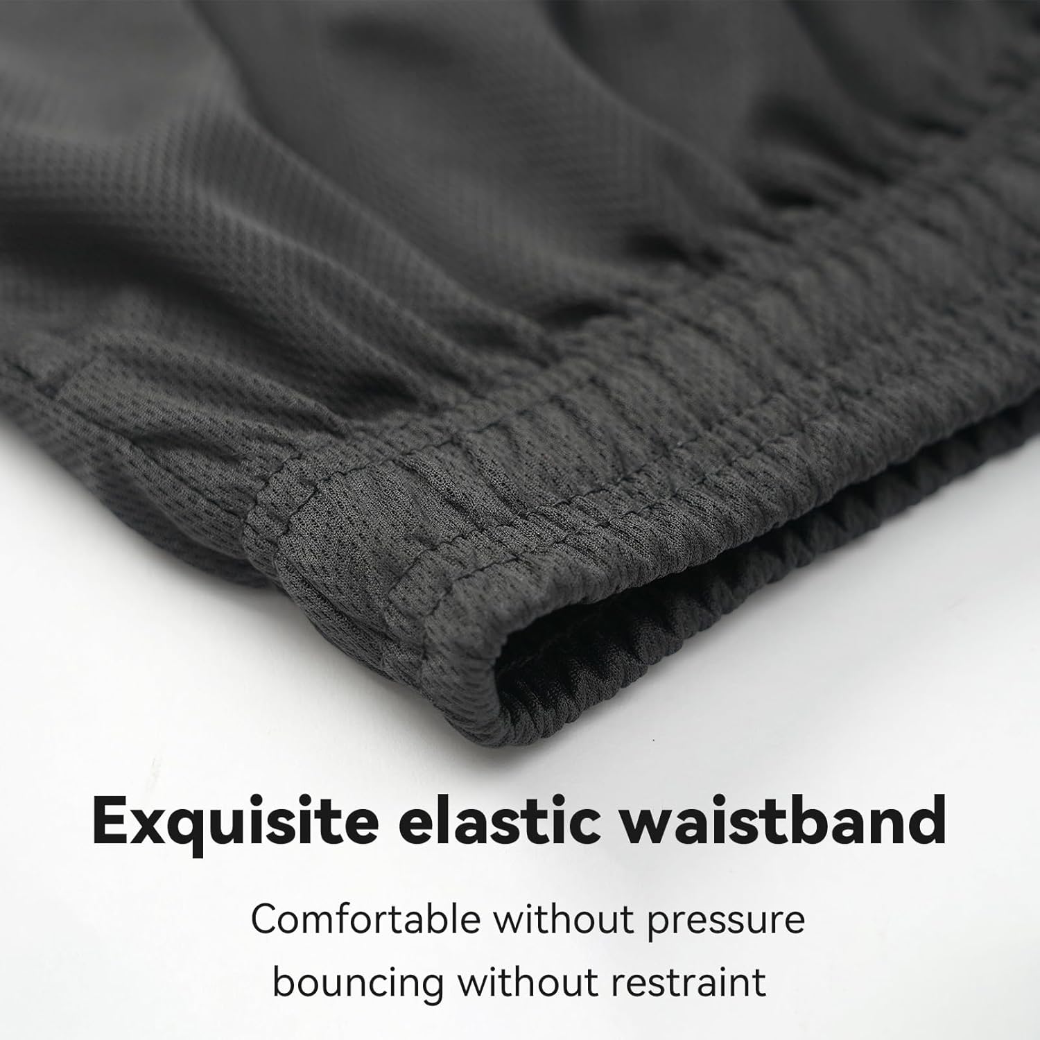 5 Pack Men's Athletic Shorts-Lightweight Workout Shorts for Gym, Training & Outdoor - Image 4