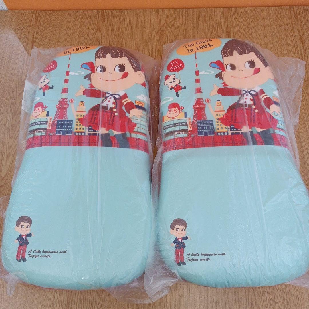 Amazon.co.jp: 不二家 ペコちゃん 折りたたみ座椅子 2点セット