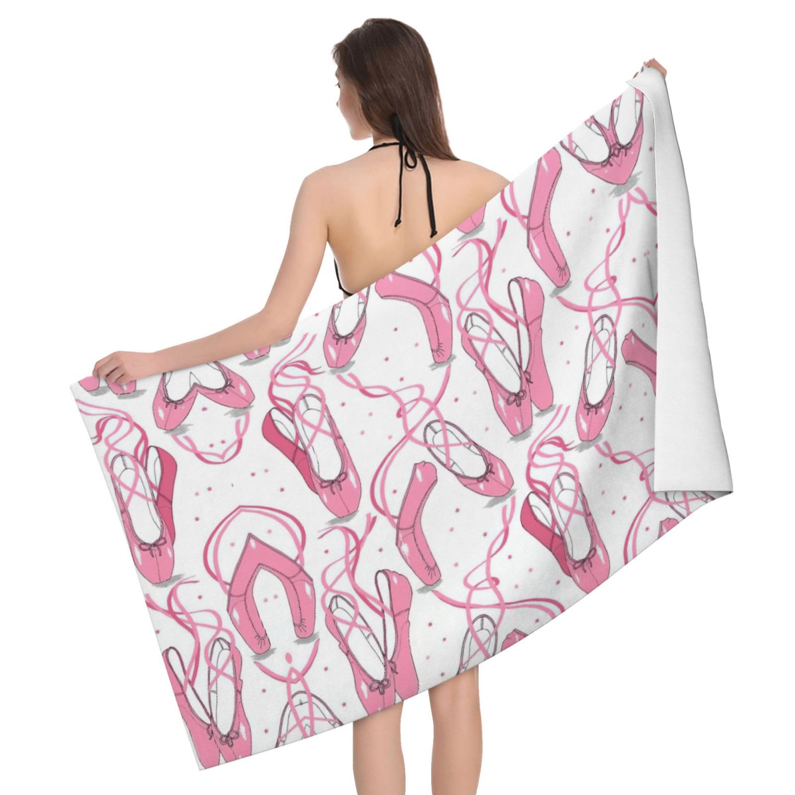 Serviette de bain microfibre pour douche et sport danse