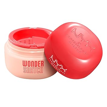 NYX PROFESSIONAL MAKEUP Wonder Snatch Setting Powder, Lifting Loose Powder With Up To 16HR Wear - Apricot Attitude Translucent Medium