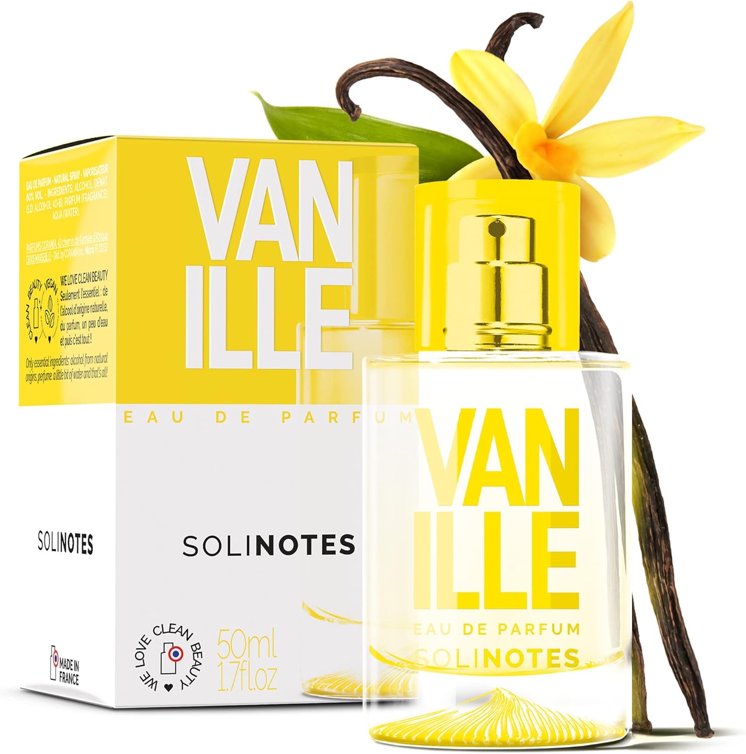 Solinotes Paris Vaniglia Eau de Parfum, 50 ml Amazon.it Bellezza