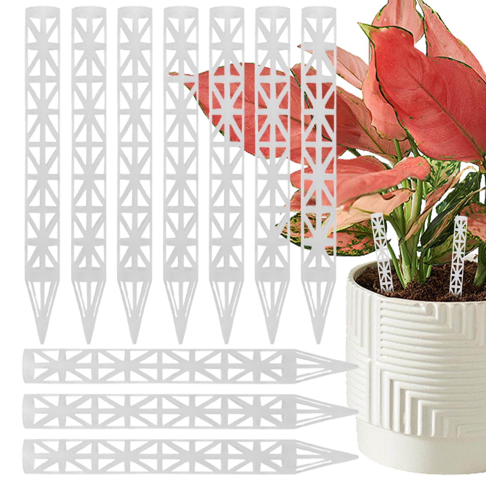 Aeration Tube - PP 15cm Root Rot Prevention | Plants Watering Stake | Ceramic Spike Stake Tool | For Concrete Pots Repotting Home Indoor Outdoor Yard Garden