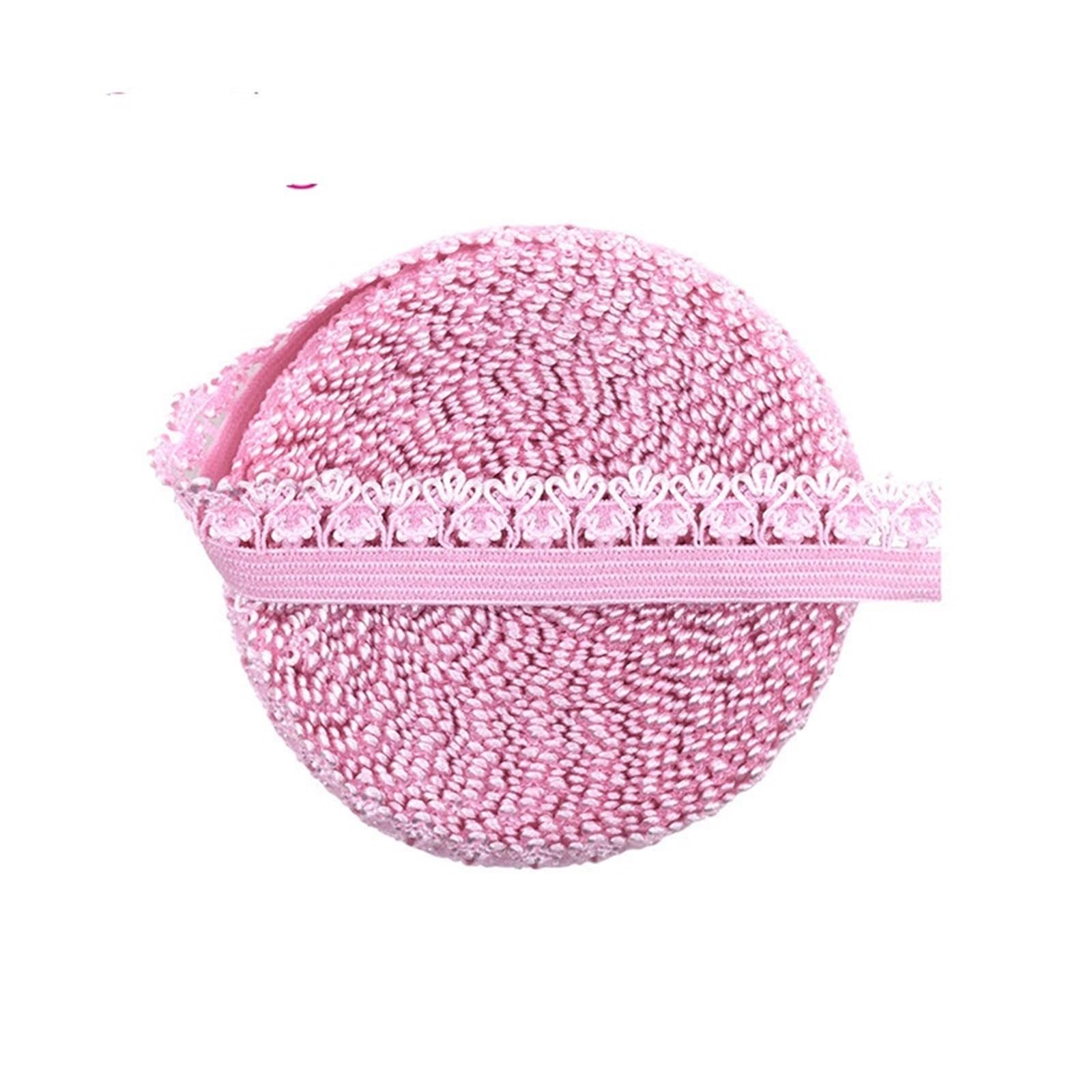 50 100 Yard By Roll 1/2 "13mm Picot Bordo Lace Trim Corona Elastica Frilly Spandex Fascia Fascia Lingerie Mestiere di Cucito(White,100 Yards)