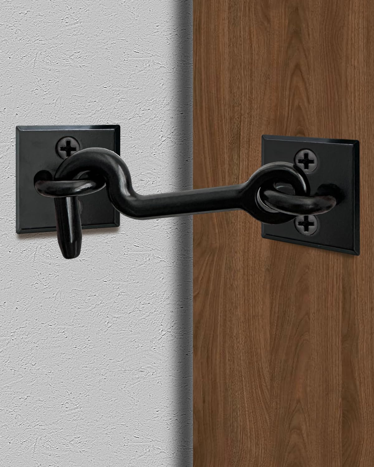 Snapklik.com : Barn Door Lock, 2 Pk Barn Door Latch For Door, Heavy ...