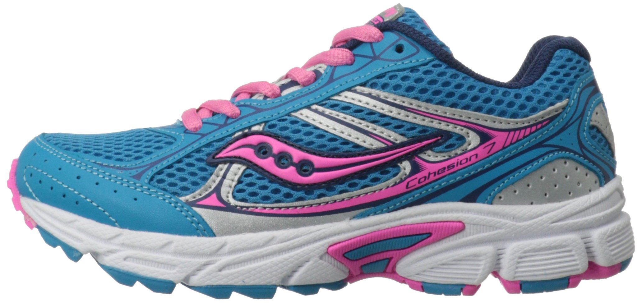 Saucony Cohesion 7 Chaussures de course à lacets pour tout-petit/grand enfant