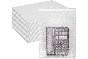 25 Pack Bubble Wrap Pouches for Shipping and Packing (12x12 Inches)