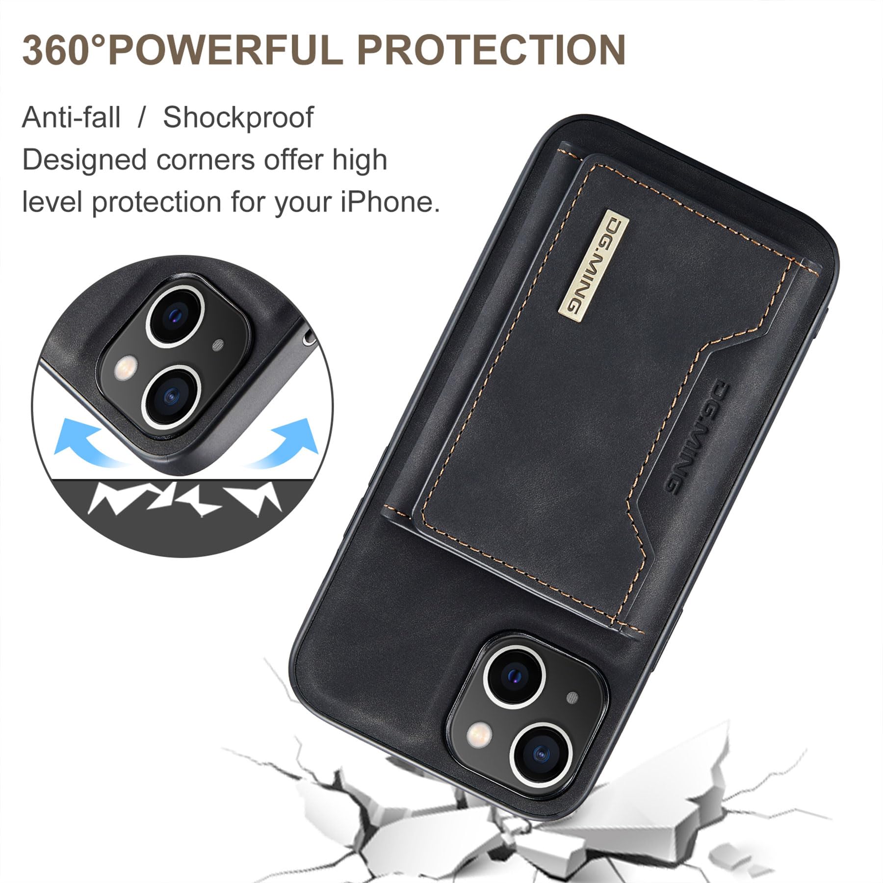 Amazon | ZCDAYE 財布型ケース iPhone 15用ケース iPhone 15 (6.1