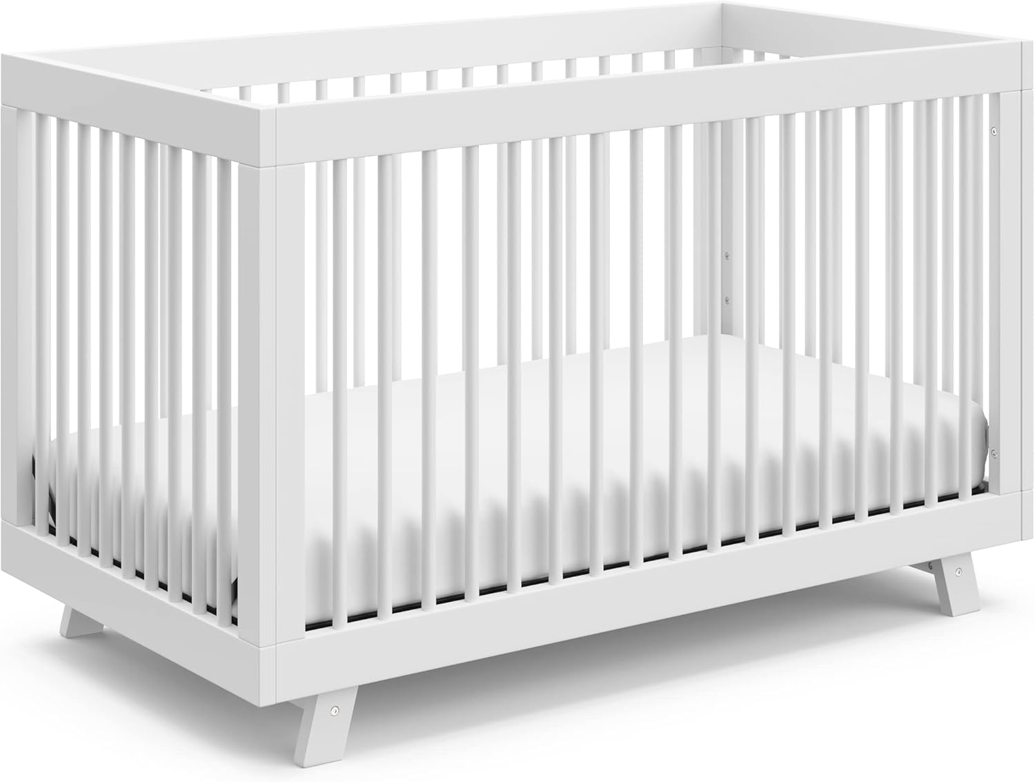 Storkcraft Beckham 3-in-1 Convertible Crib in White