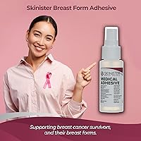 Vista 5 de Medical Adhesive Spray Silicone Skin Glue for Ostomy Bags, Breast Forms, Condom Catheters, Prosthetics, SFX 4oz