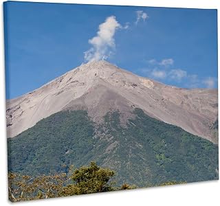 3dRose, Fuego Volcano outside Antigua, Guatemala - SA10 MDE0031 - Michael DeFreitas, Museum Grade Canvas Wrap 20x16
