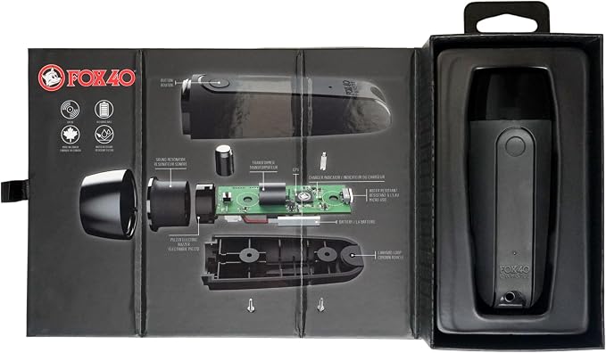 Silbato Electrónico Recargable Fox 40 Negro miniatura 9