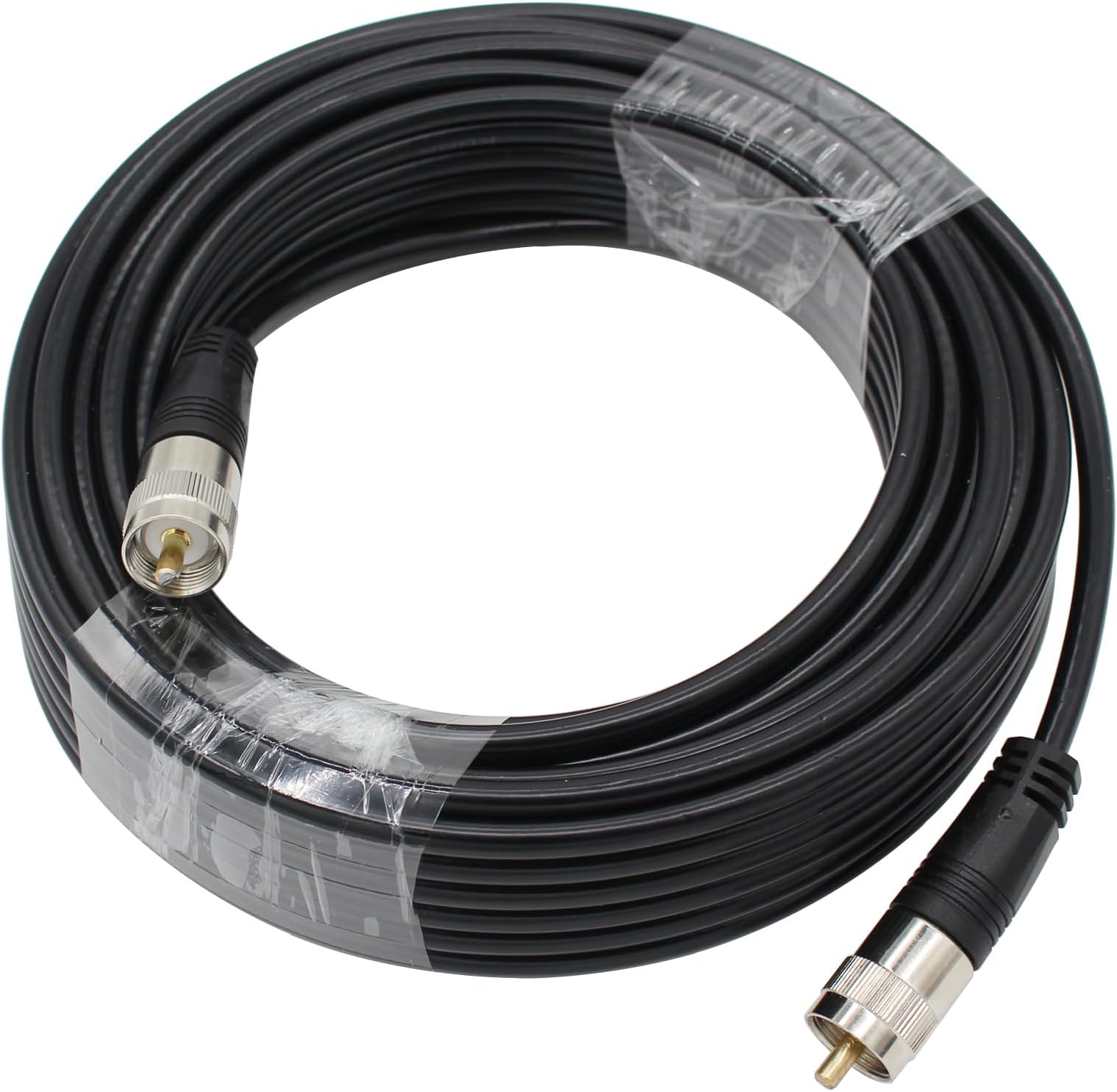 50FT RG8X Coaxial Cable UHF Adapter
