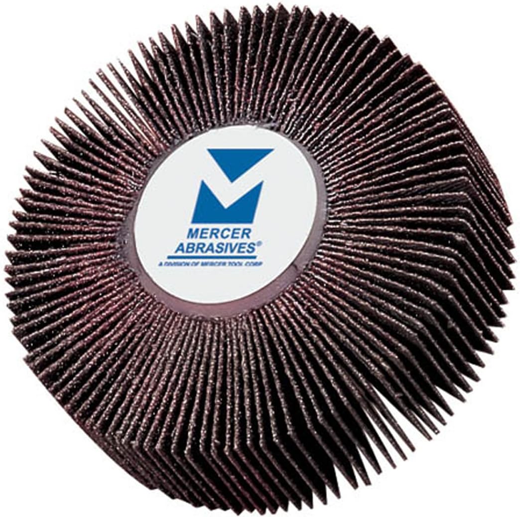 Mercer Abrasives 36308010 Flap Wheels, Mounted 2Inch by 1