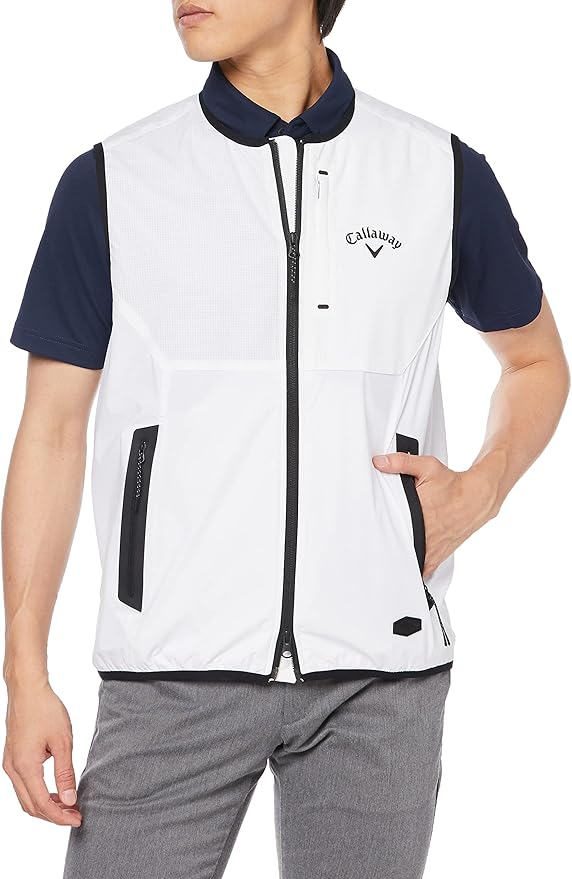 Callaway（キャロウェイ）メンズ フルジップベスト C21216100 Amazon | [キャロウェイ] メンズ フルジップベスト (8WAYストレッチ
