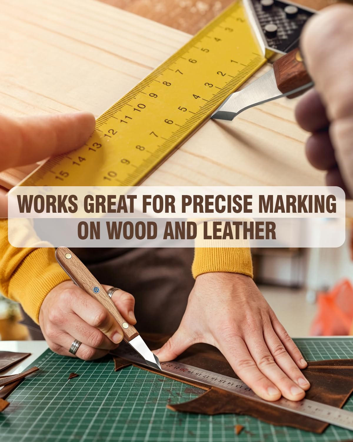 Marking Knife for Woodworking, Wood Marking Knife with High Carbon Steel — Amazon image 8