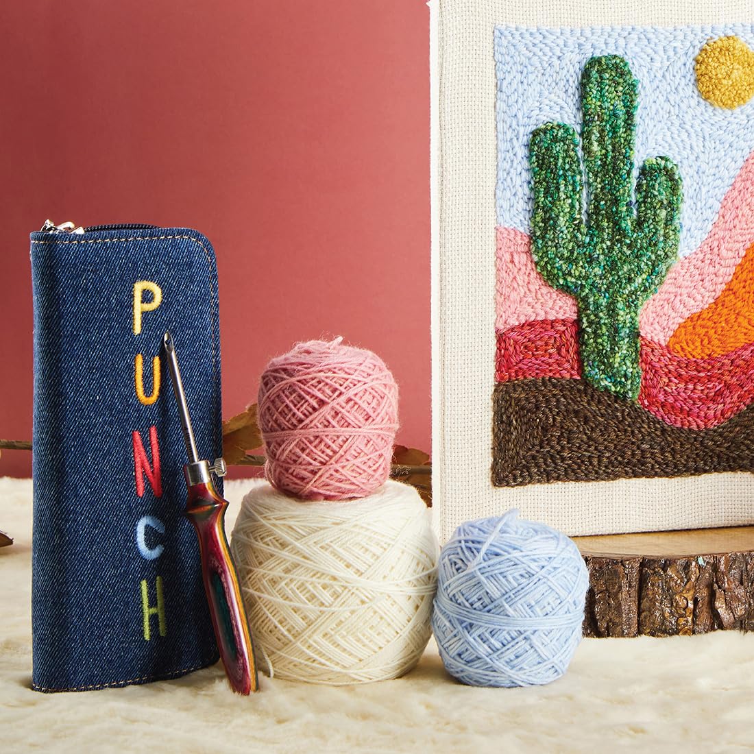 KnitPro Punch-Needle-Art | Vibrating Needle Set (21001) : Amazon
