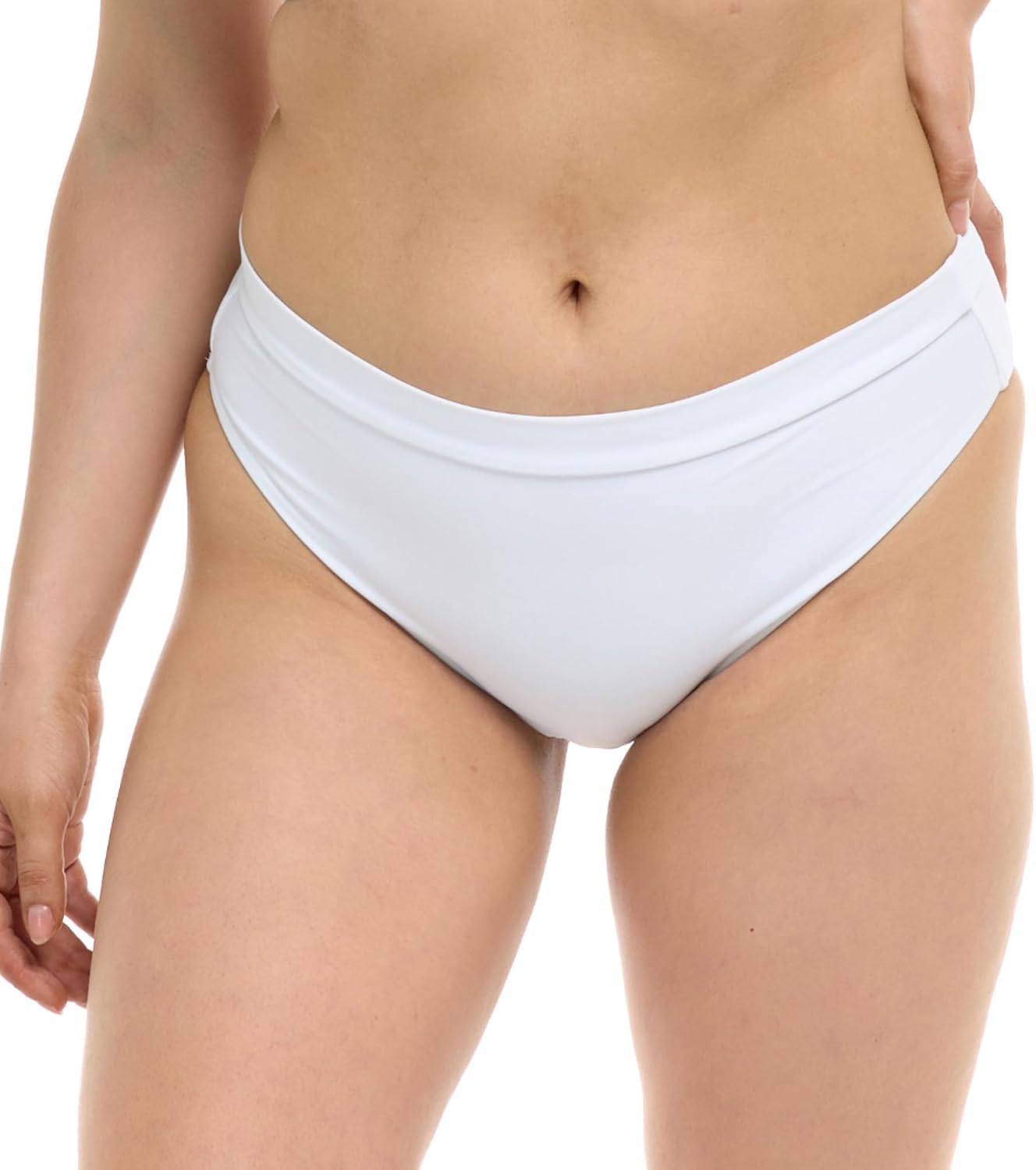 Body Glove Smoothies Marlee High Waist Solid Bikini Bottom Swimsuit