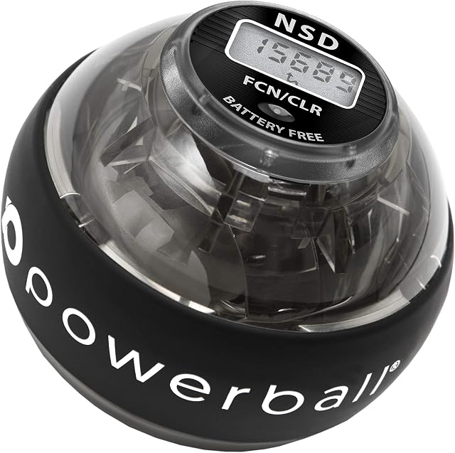 Powerball NSD Autostart Range - Hand, Grip, Wrist & Forearm Rehabilitation & Strengthening Gyroscopes