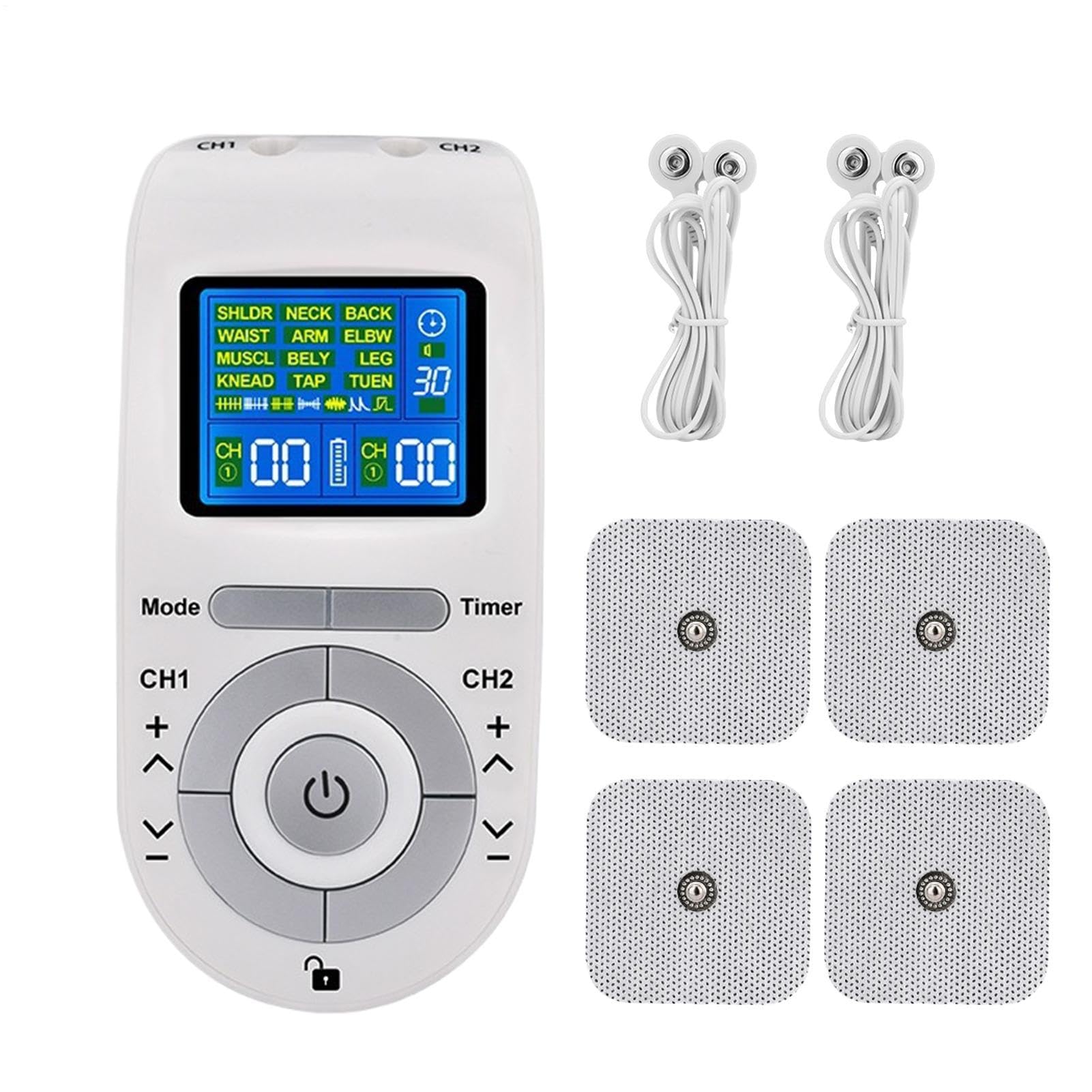 Muskelmassage, Körpermassagegerät mit Niederfrequenzimpulsen