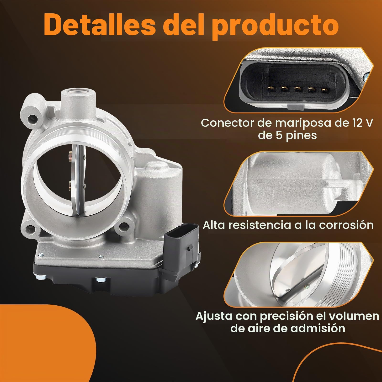 maXpeedingrods Válvula de control de suministro de aire 5 para A6 4F 2.7 3.0 059145950A