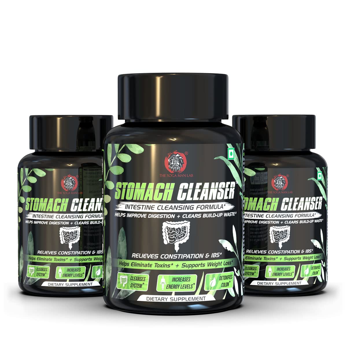 The Yoga Man Lab Stomach Cleanser Natural Colon Detox A Probiotic